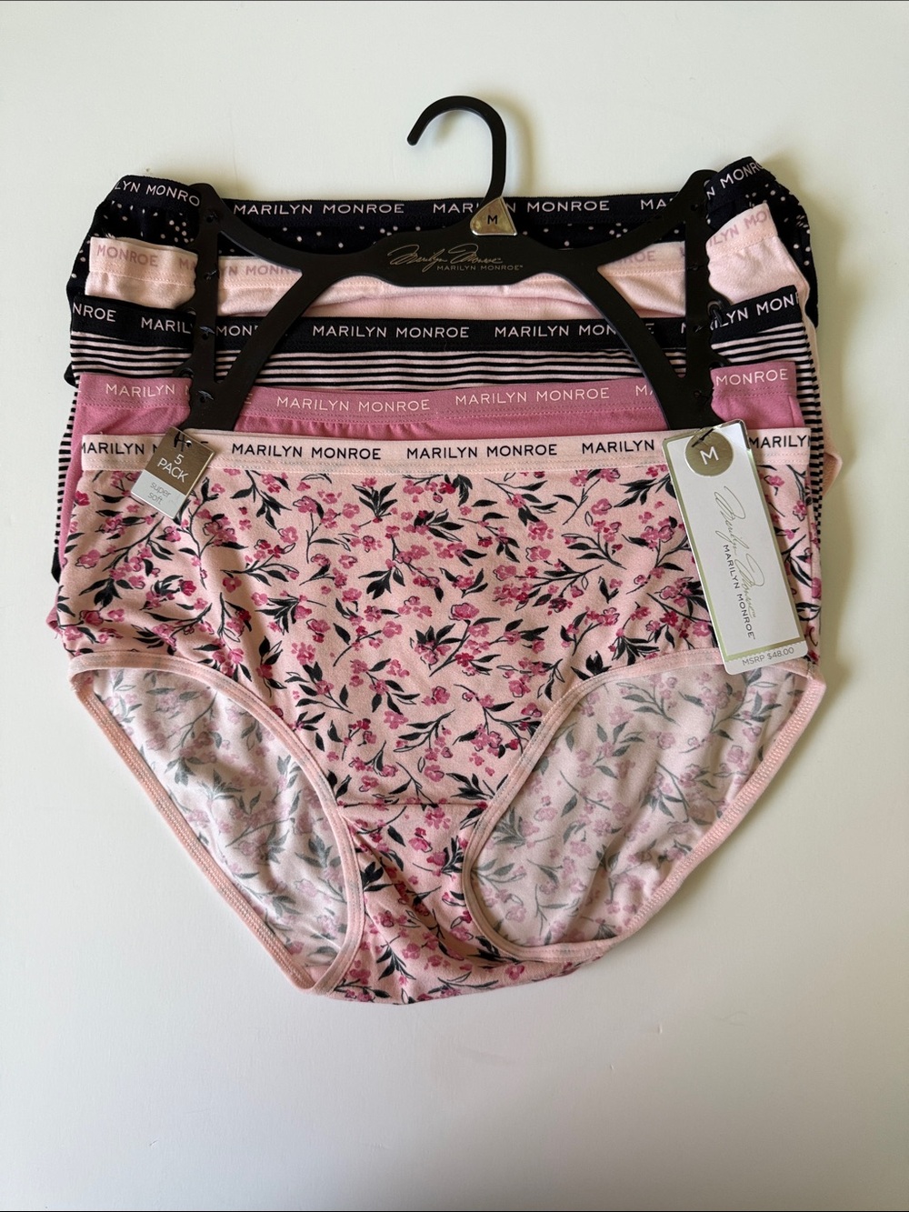 🆕Marilyn Monroe Super Soft Panties SZ M NEW